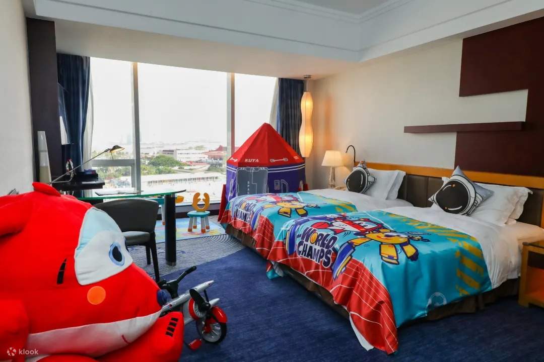 쿠야 슈퍼윙스 스페이스 테마 트윈룸